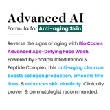 Bio Code Retinol & Peptide Complex Face Wash