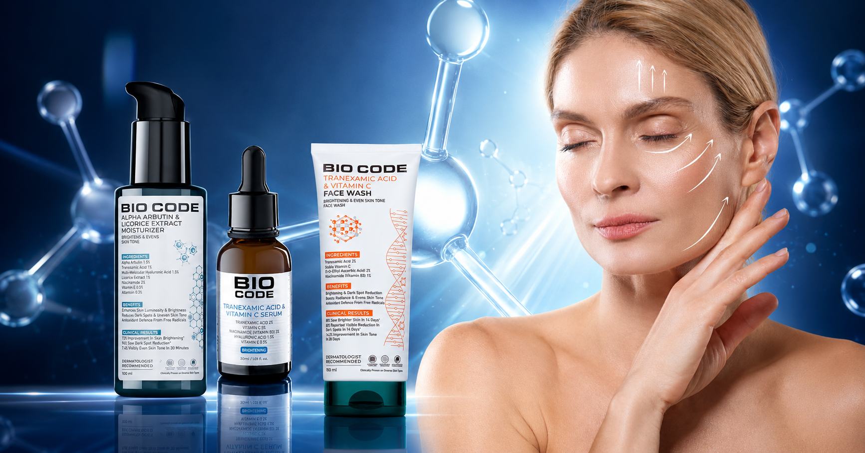 Bio Code Brightening Range: Your Complete Routine for Brighter, Even-Toned Skin
