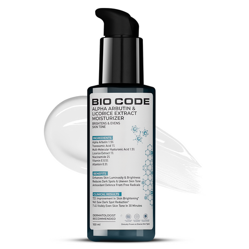 Bio Code Alpha Arbutin & Licorice Extract Brightening Moisturizer